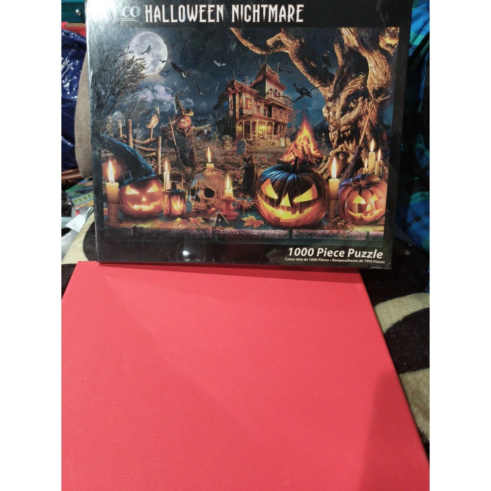Halloween Nightmare Jigsaw Puzzle 1000 Piece by Vermont Christmas Company Sealed